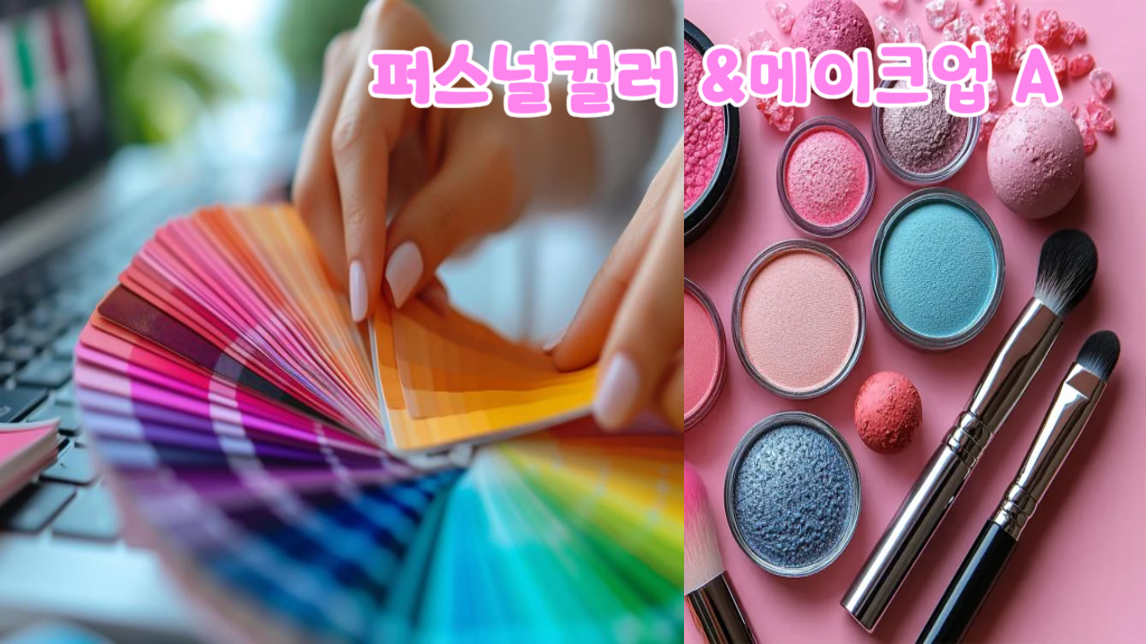퍼스널컬러&셀프동안 메이크업 A