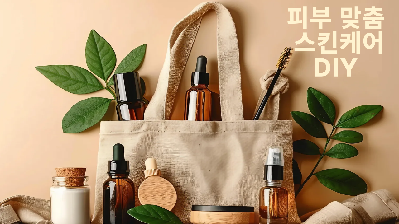 피부 맞춤 스킨케어 DIY